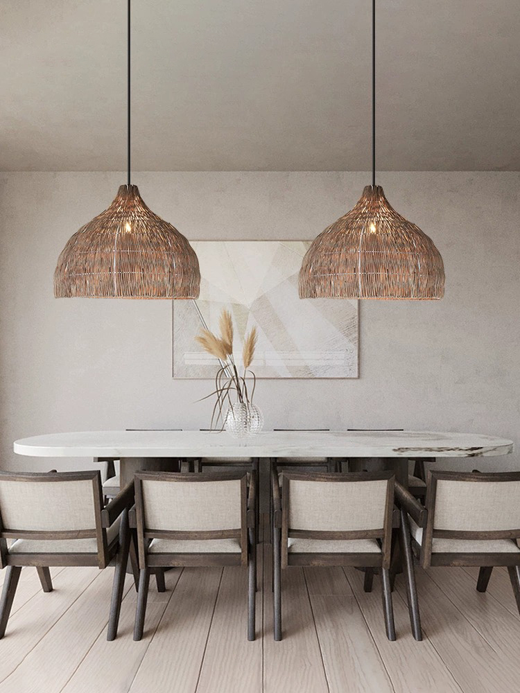 Simple Creative Rattan Pendant - Outdoor Furniture Sale review and price