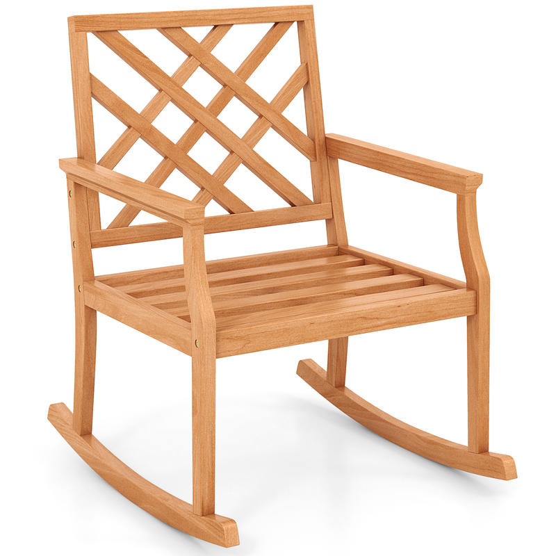 Teak Wood Rocking Chair 36 Inc - Outdoor Furniture Teak Wood review and price