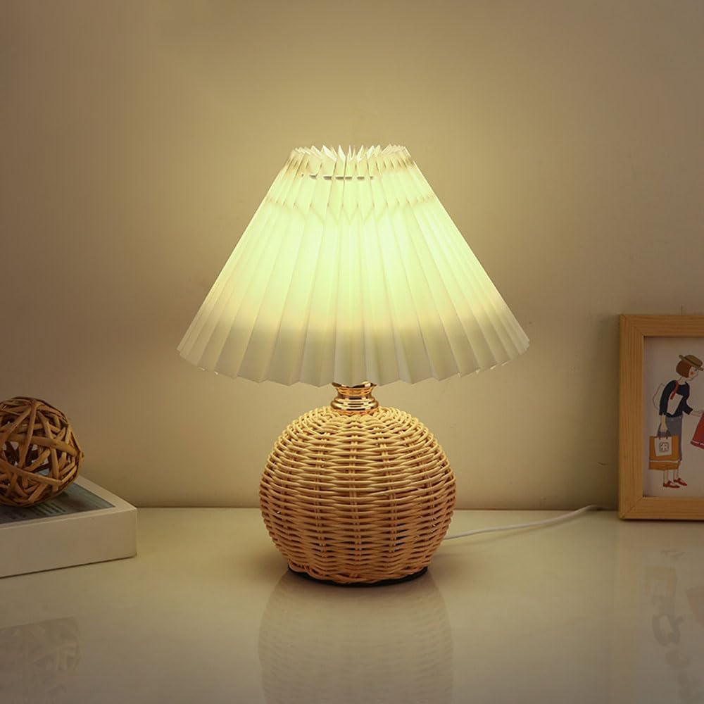 SCKDAY LED Pleated Table Lamp  - Outdoor Furniture Sale review and price
