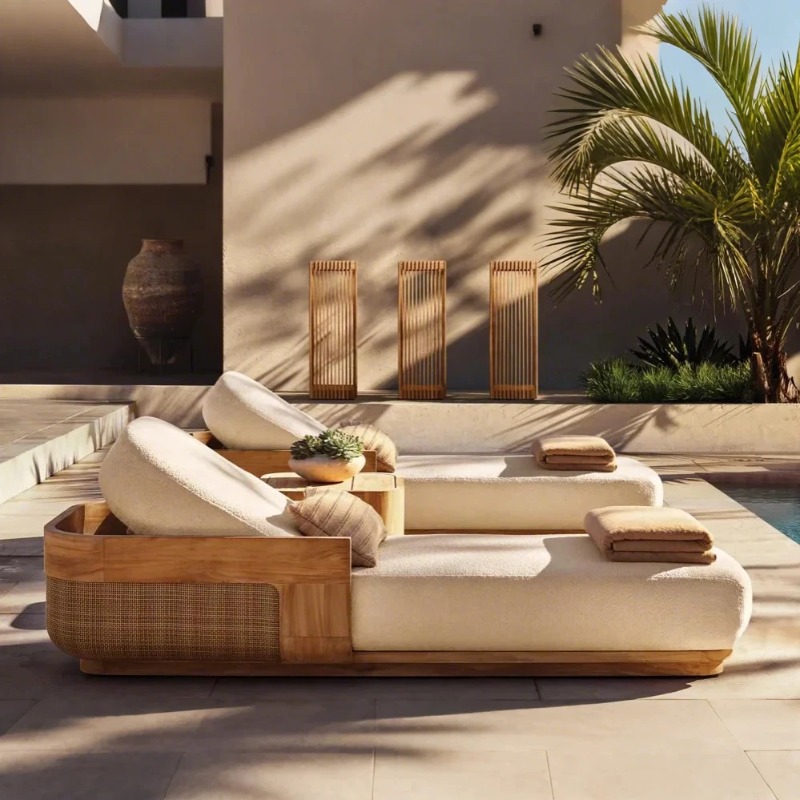 Sun Beach Lounge Chair & Daybe - Outdoor Daybed Furniture review and price