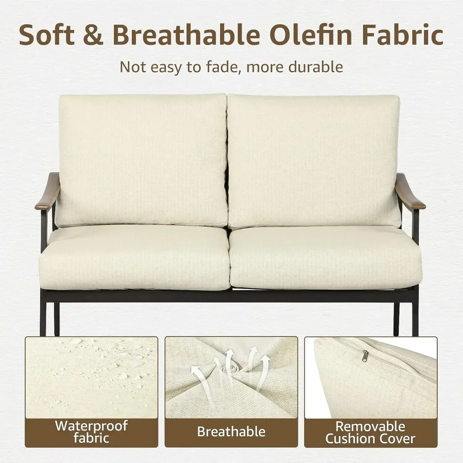 Outdoor Patio Loveseat, Patio  - Outdoor Furniture Loveseat review and price