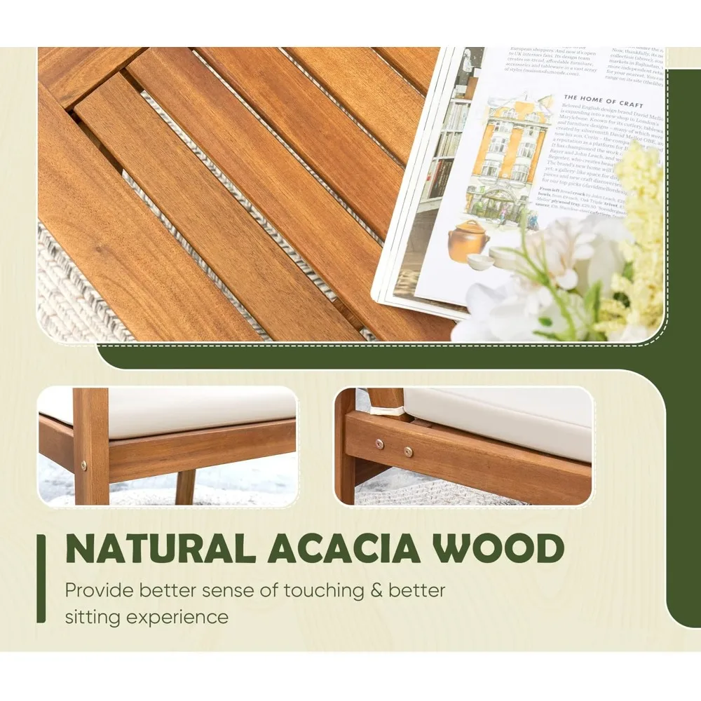 Outdoor sofa, teak wood solid  - Outdoor Furniture Teak Wood review and price