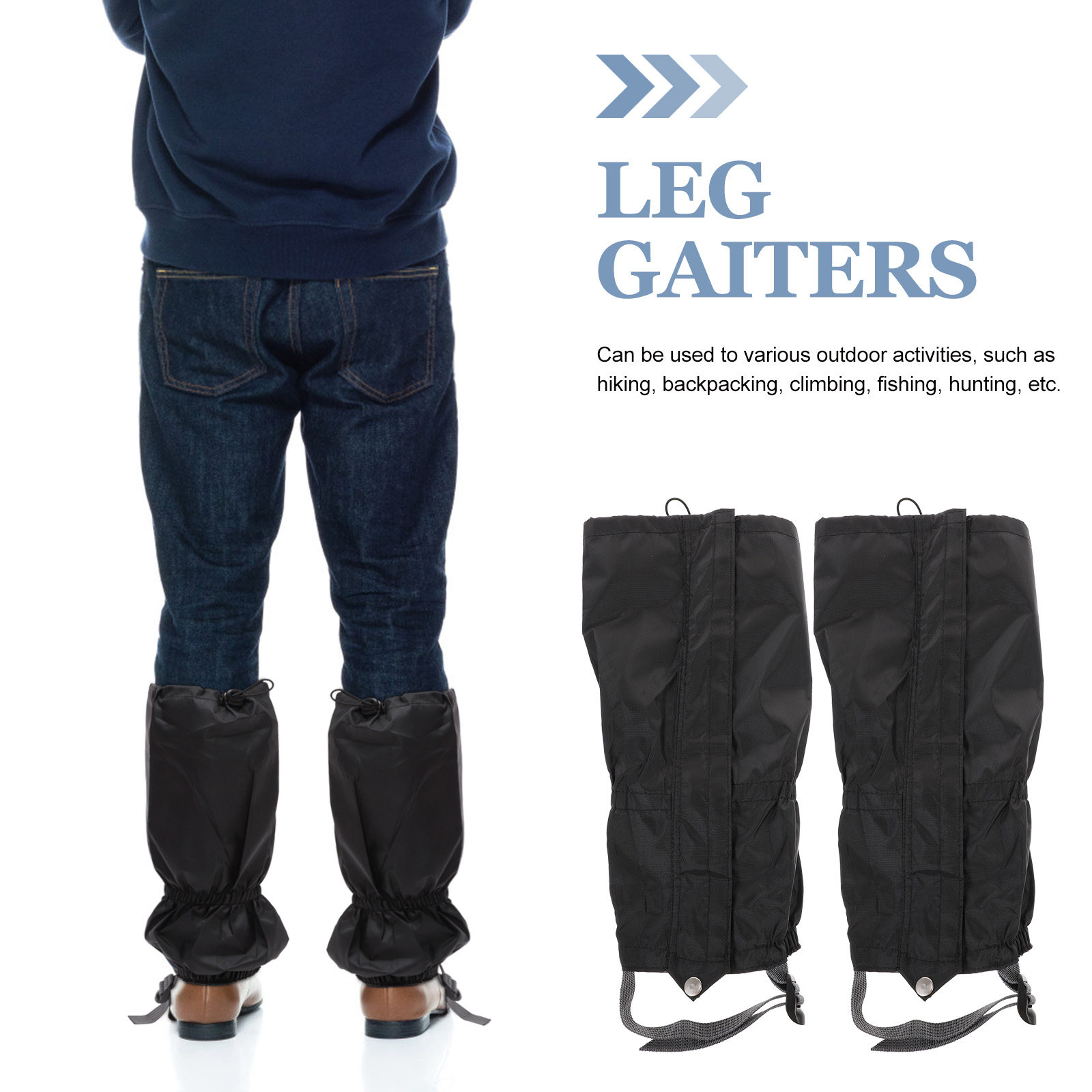 2Pcs Rugged Outdoor Leg Gaiter - Outdoor Rug Waterproof review and price