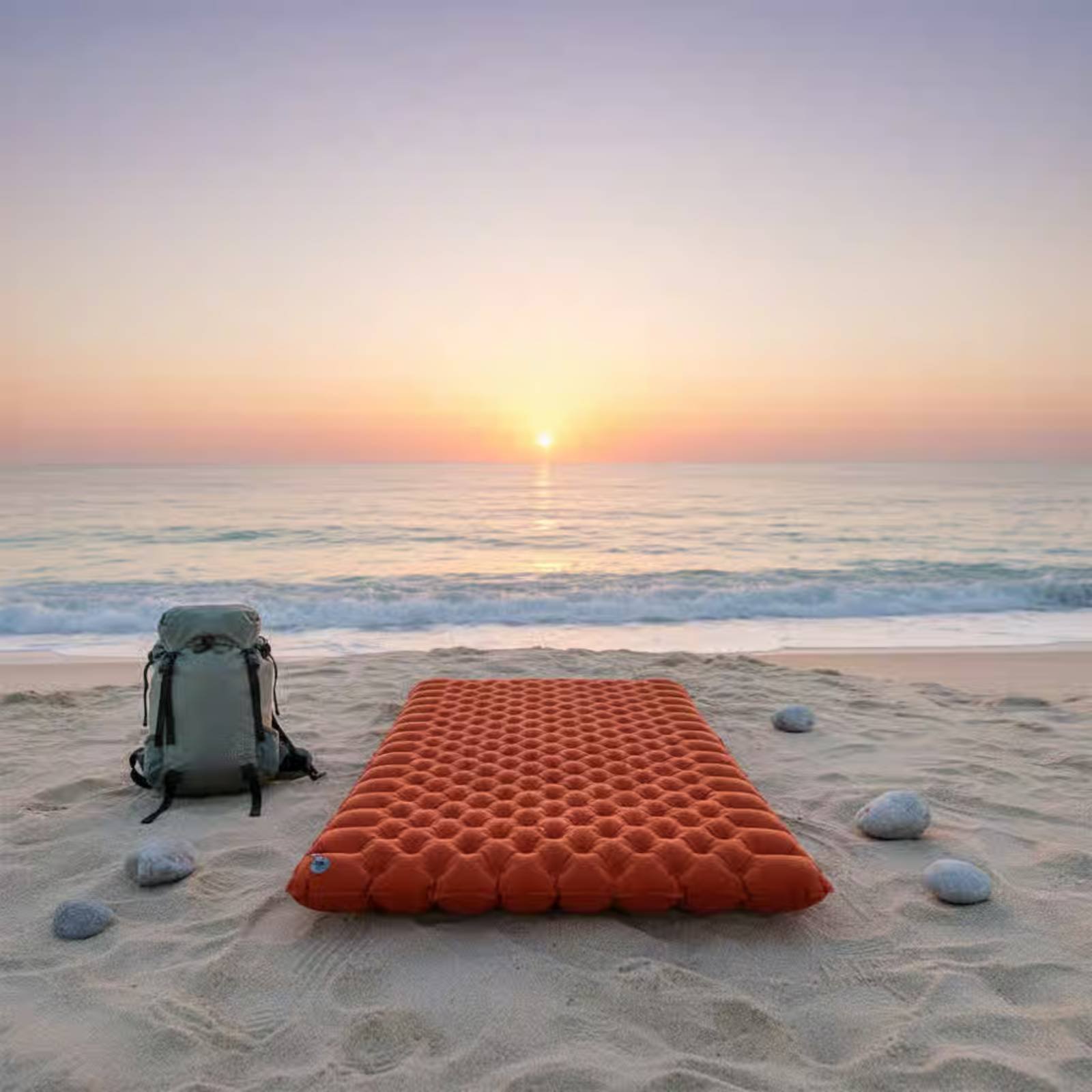 Inflatable Camping Mat Nylon T - Outdoor Rug Waterproof review and price