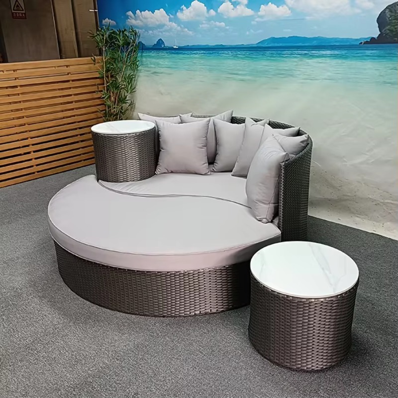 Factory Wholesale Raised Sun B - Outdoor Daybed Furniture review and price
