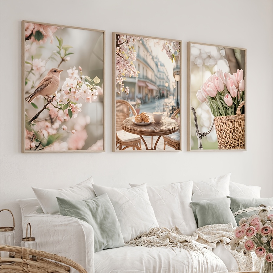 3pcs/set Romantic Paris Street - Outdoor Furniture Decor review and price