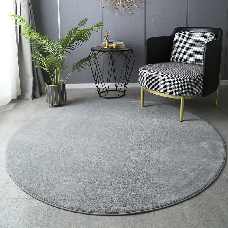 Round Thickened Coral Velvet C - Outdoor Daybed Furniture review and price