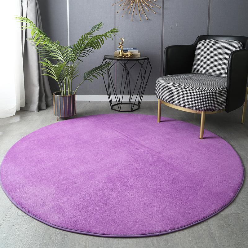 Round Thickened Coral Velvet C - Outdoor Daybed Furniture review and price