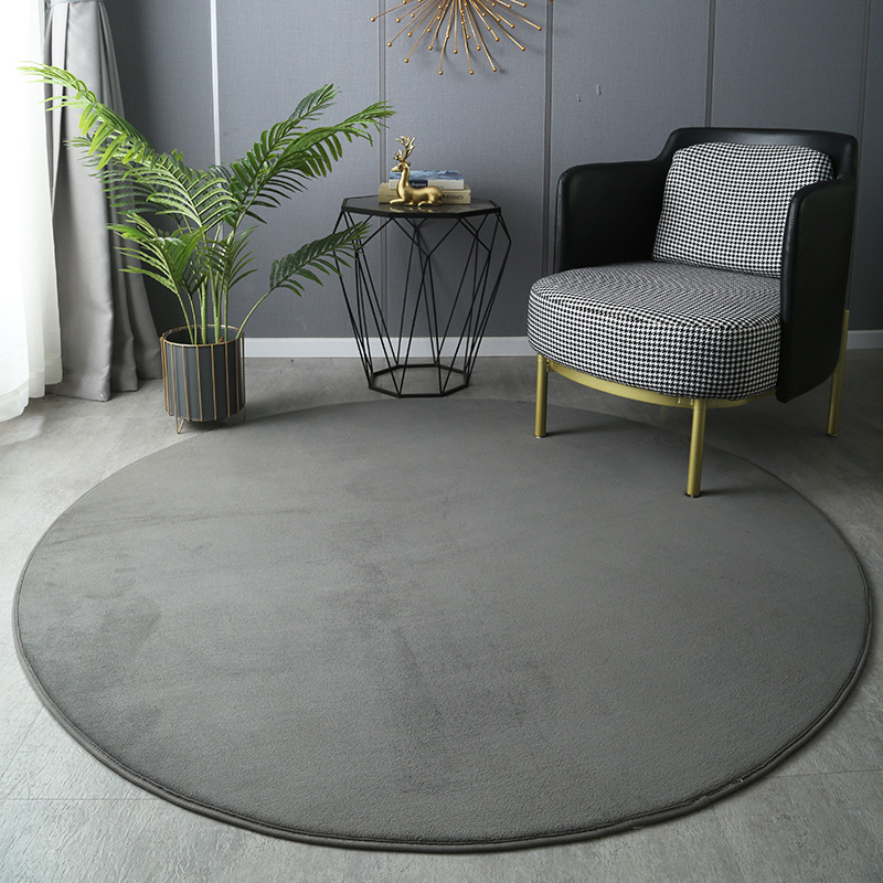 Round Thickened Coral Velvet C - Outdoor Daybed Furniture review and price