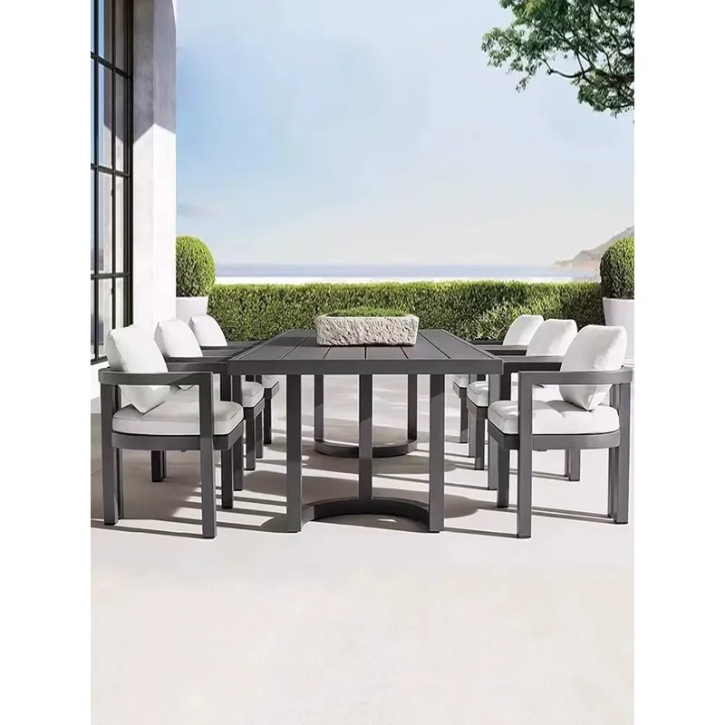 Nordic Outdoor Teak Wood Dinin - Outdoor Furniture Teak Wood review and price
