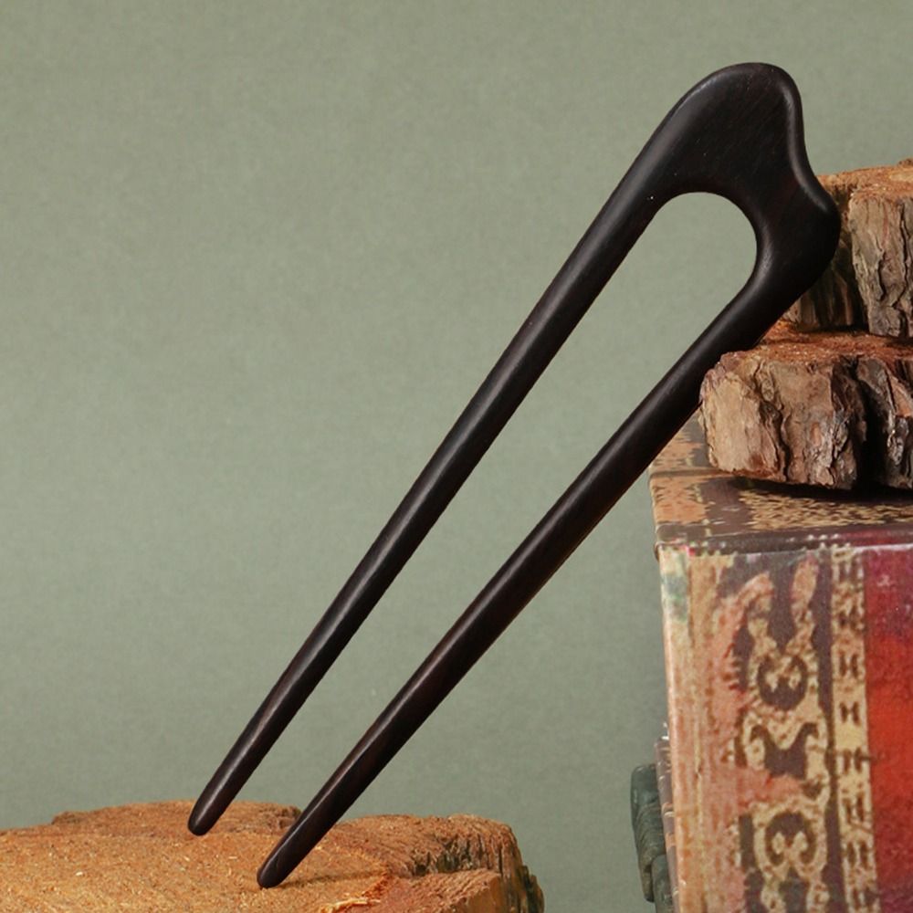 Headwear U Shaped Wooden Hair  - Outdoor Furniture Decor review and price