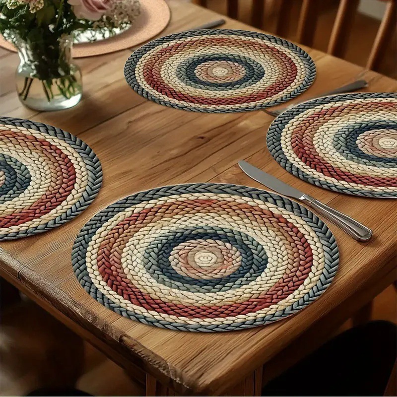 Bohemian Style Non-Slip Round  - Outdoor Furniture Dining review and price