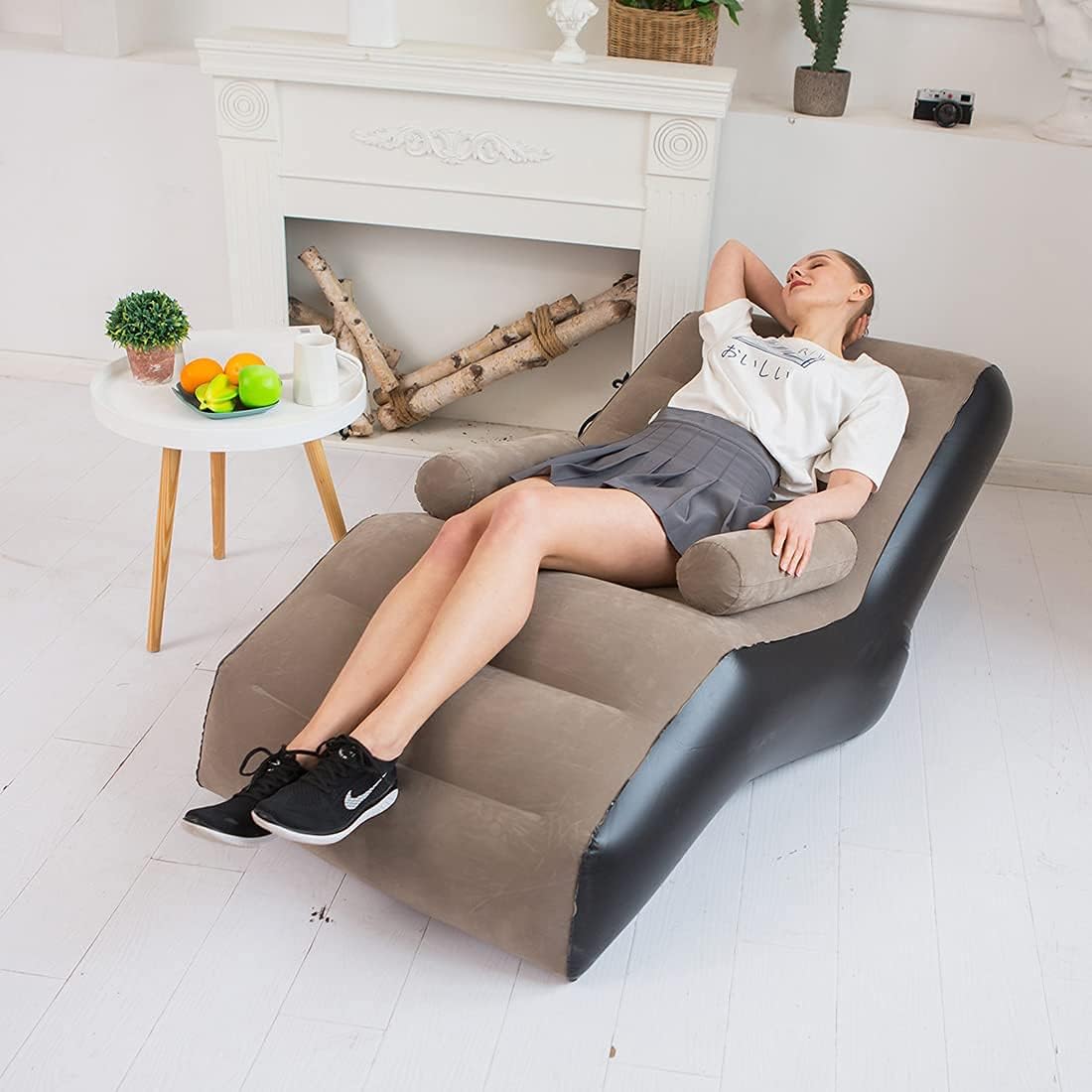 Folding Lazy Sofa,Inflatable L - Outdoor Furniture Hay review and price