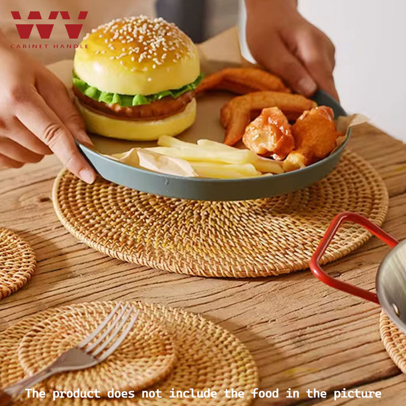 10-20cm Pot Mats Handwoven Rat - Outdoor Furniture Sale review and price